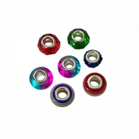 Set 24 bijuterii pentru fetite, 2 bratari, 1 colier, 21 talismane, Calendar Advent, multicolor JC24-A